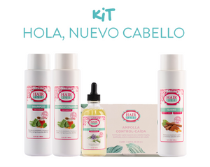 KIT HOLA NUEVO CABELLO