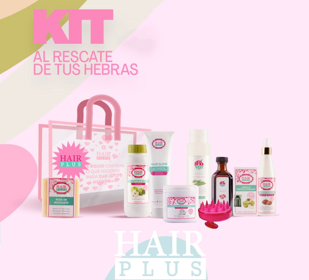 KIT 4 AL RESCATE DE TUS HEBRAS