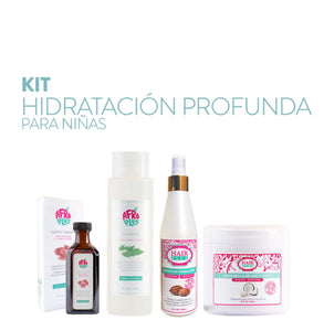 KIT HIDRATACIÓN PROFUNDA PARA NIÑAS