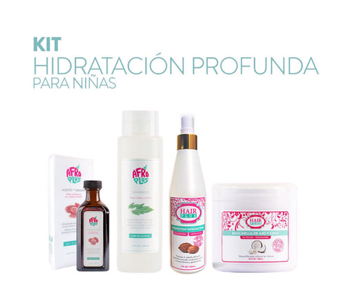 KIT HIDRATACIÓN PROFUNDA PARA NIÑAS