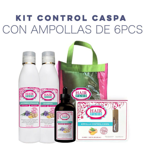 KIT CONTROL CASPA CON AMPOLLAS 6